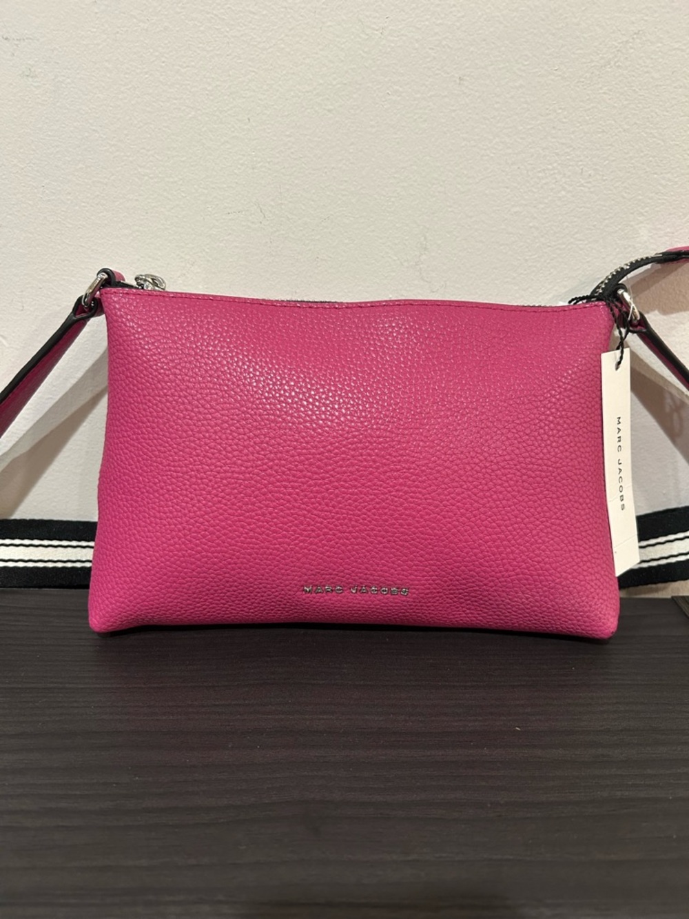 Marc Jacobs The Cosmo Leather Crossbody Bag in Pink NWT